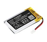 TECHTEK Batteria 300mAh compatibile con [Samson] Micro AR2 receiver, Swar2 Airline sostituisce 1-OTH0157