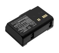 TECHTEK Batteria 3400mAh compatibile con [Brother] RJ-3035B, RJ-3055WB sostituisce PA-BT-009, PA-BT-010