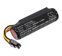 TECHTEK Batteria 3400mAh compatibile con [Castles] Vega 3000, Vega 3000P, per [Valor] VL110, per [Dejavoo] Z8, Z9 Black, Z9 v4 sostituisce 40100023, B16, V3M2