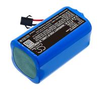 TECHTEK Batteria 3400mAh compatibile con [DEEBOT] per 600, per 601, per 605, per 710, per 715, per Deebot 500, per Deebot N79SE, per SH122HA, per [Proscenic] per 850P, per 850T, per [Ecovacs] per BFD