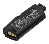 TECHTEK Batteria 3400mAh compatibile con [Intermec] IP30, IP30A, IP30B, SR61, SR61B, SR61Bex, SR61T sostituisce 075082-001, 075082-002, 318-037-001, AB19, AB3