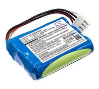 TECHTEK Batteria 3400mAh compatibile con [Mindray] BeneHeart R3, BeneHeart R3 EKG, R3A, UBECONN C9, uMEC10, uMEC12, uMEC6, uMEC7 sostituisce 022-000122-00, 115-037896-00, 3ICR18/65, LI13S001A