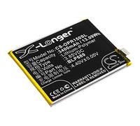 TECHTEK Batteria 3400mAh compatibile con [OPPO] PBCM10, PBCT10, R15x, R15x Dual SIM sostituisce BLP689