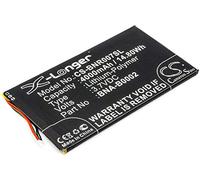 TECHTEK Batteria 4000mAh compatibile con [Barnes & Noble] BNRV400, BNTV400, NOOK HD 7 tablet sostituisce BNA-B0002, L83-4977-266-01-4
