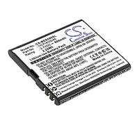 TECHTEK Batteria 600mAh compatibile con [Bea-fon] SL495, SL595, SL595 Plus, SL605 sostituisce 1ICP/4/25/40