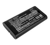 TECHTEK Batteria 6400mAh compatibile con [Itemiser] 4DX Handheld Explosive Detector, per [Sound Devices] 833, Mixpre 10T lI, per [EXFO] FTB-1v2-PRO-HPDC, FTB-2, FTB-2-PRO, FTB-200, FTB-4-PRO, FTB-500