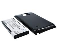 TECHTEK Batteria 6400mAh compatibile con [Samsung] Galaxy Note 4, SM-N910A, SM-N910C, SM-N910FD, SM-N910FQ, SM-N910G, SM-N910H, SM-N910I, SM-N910K, SM-N910L, SM-N910M, SM-N910R4, SM-N910S, SM-N910T