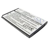 TECHTEK Batteria 650mAh compatibile con [Samsung] Blade, Emporio Armani, Genio Qwerty, GH-J800, Glamour S7070, GT-B3410, GT-C3060, GT-C3200, GT-C3222, GT-C3322, GT-C3500, GT-C3510, GT-C3530, GT-C FBA