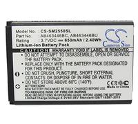 TECHTEK Batteria 650mAh compatibile con [Samsung] Diva Folder, GT-C3300, GT-C3300K, GT-C3303, GT-C3303k, GT-C3520, GT-C3750, GT-E1070, GT-E1100, GT-E1100C, GT-E1150, GT-E1150C, GT-E1190, GT-E1200 FBA
