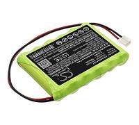TECHTEK Batteria 700mAh compatibile con [Yale] Alarm control panels, HSA6300 Family Alarm Control Panel sostituisce 802306063H2, GP60AAAH6BMJ, GP60AAS4BMX, HSA3800, HSA6300, HSA6400