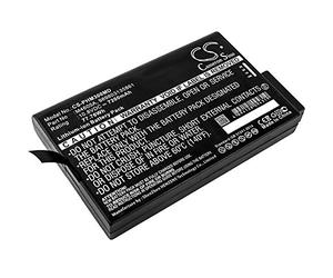 TECHTEK Batteria 7200mAh compatibile con [Philips] 740 Select Vital Signs Monitor, ELI 380 ECG, FM20, FM30, Intellivue 30, Intellivue 60, M8000, IntelliVue M8001A, IntelliVue M8002A, M8100, MP20, MP3
