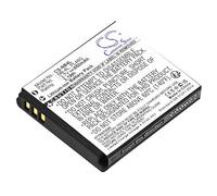 TECHTEK Batteria 850mAh compatibile con [Canon] Digital IXUS 100 IS, Digital IXUS 110 IS, 120 130, 30, 40, 50, 55 FBA