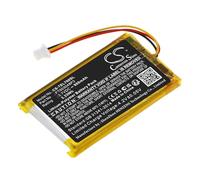 TECHTEK Batteria 900mAh compatibile con [Turtle] Beach Ear Force, Beach Ear Force Stealth 520, Stealth 350VR, 450, 600, 700, per [Roccat] Elo 7.1 Air, per [Creative] Tactic 3D Rage 2.0 Wireless sosti