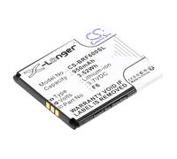 TECHTEK Batteria 950mAh compatibile con [Brondi] Amico Mio + C, Amico Mio+, Special e, Supe, Super sostituisce F6