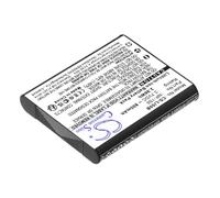 TECHTEK Batterie 800mAh compatibile con [GE] 10502 PowerFlex 3D, DV1, G100, Imaging J1470S-RD, J1470, J1470 S, J1470S, PJ1, Smart J1470S-SL, per [Ricoh] CX3, CX4, CX5, CX6, HZ15, PX, S0910846, Theta