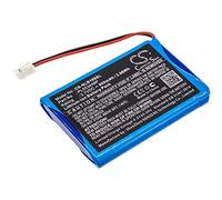 Techtek batterie compatibile con [Nolan] B5, B901L, B901R, N-COM B1, N103, N4, N43, N43 Air, N43E, N43E Air, N71, N85, N86 sostituisce PL053448P FBA, Azzurro