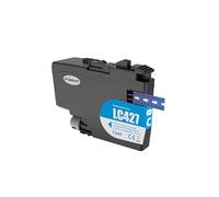 Techtek Cartuccia d’inchiostro 16.5ml compatibile con [Brother] HL-J 6010 DW, MFC-J 5955 DW, MFC-J 6950, 6955 6957 6957 DWT, 6959 sostituisce LC-427 (LC427C)