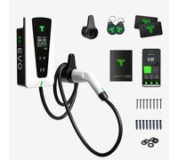 techtron® EV7 EVO Monofase 7.4kW Tipo 2 Smart Home Caricabatteria EV WiFi Blu...