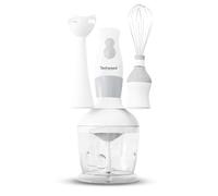 Techwood Frullatore a immersione 3 in 1, 300 W, mixer multifunzione a 2 velocità, frullatore per frullati, puree, salsa