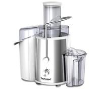 Techwood Juicer, Diametro 75 mm, Contenitore per Salsa 1.5 L, 2 Velocita, Filtro in Acciaio Inox