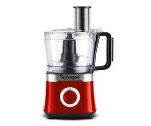 Techwood Robot Multifunzione, Colore Rosso
