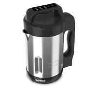 Techwood TSM-1656 - Blender scaldante Soup Maker in acciaio inox, colore: Nero