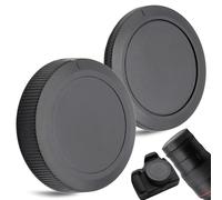 TECHZOCO Coperchio anteriore e coperchio posteriore dell'obiettivo, compatibile con Canon EOS R Ra RP R3 R5 R5c R6 R6II R7 R8 R10 R50 R100 & RF