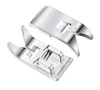 TECHZOCO Piedino per macchina da cucire, piedino per macchina da cucire, piedino per cucire, piedino universale, compatibile con macchine alfa, cantante, fratello, Janome, Elna, Juki, punto dritto