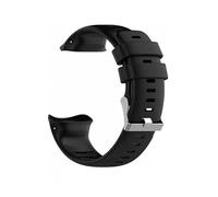 tecinity Cinturino Compatibile con Polar Vantage V, Silicone Cinturino per Polar Vantage V (Nero)