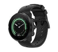 tecinity Cinturino Compatibile con Suunto 9/9 Baro, Silicone Cinturino per Suunto 7/D5/Spartan Sport Wrist HR (Nero)