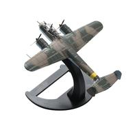 TECKEEN 1/144 Scala Dornier Do 17Z Bomber Modello Tedesco Diecast Lega Aereo Replica per Home Office Display