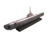 TECKEEN 1: 200 Modello U-2536 U-Boot Type XXI Modello 3D Simulazione Modello da caccia Nave da combattimento Militare Scienza Mostra (Kit smontato) Modello