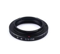 TECKEEN Alluminio M42 Mount Obiettivi a 4/3 Fotocamere Lens Mount Anello Adattatore per Olympus, 4/3 E620 E410 E-3 E510
