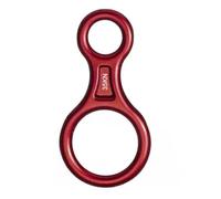 TECKEEN Discensore di arrampicata di salvataggio, Discensore del dispositivo di assicurazione 35KN per il salvataggio, arrampicata su roccia, Ziplining