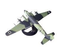 TECKEEN Lega Seconda Guerra Mondiale Tedesco Focke-Wulf Fw 200 Condor Aircraft Modello 1:144 Giocattolo Simulazione Scienza Exhibition Model