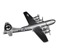 TECKEEN Lega WWII US Air Force B-29 Superfortress Bomber Model Aircraft 1:144 Modello Simulazione Scienza Modello Esposizione