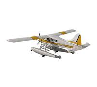 TECKEEN Modellino di idrovolante in scala 1/32 CAN DHC-2 Beaver Float Modello 3D in carta pressofuso modello aereo da collezione (kit non assemblato)