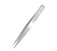 TECKEEN Pinzette Professionali Resistente al calore Cross-Chiuso Design Guarda Riparazione Pinzette Pinze Gioielli di Precisione Orologio Fare Presa Picking Strumento