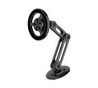 TECKEEN Supporto magnetico per auto, con ventosa, universale, adatto a tutti i telefoni cellulari, rotazione a 360°, sicuro e conveniente