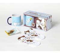 Teckellement mignon: mug - chaussettes - teckel - mignon - illustratrice - illustration originale - Noël