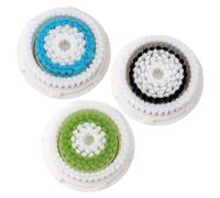 TECKI 3 Pezzi Spazzola Pulizia Viso - Testina Sostitutiva per Elettrica Spazzola Viso, Pelle Cleaning Brush per la Pulizia Profonda, la Rimozione Dell'acne, Il Massaggio del Viso