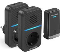 TECKNET Campanello Wireless, Campanello Senza Fili da Esterno Impermeabile