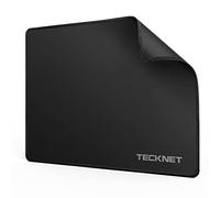 TECKNET L Tappetino Mouse, 270x210x3mm Gaming Mouse Pad, Superficie di Tessuto Impermeabile, Tracciamento Fluido e Preciso, Tappetini Mouse per Computer PC Laptop, Base in Gomma Antiscivolo