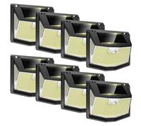 TECKNET Lampade solari per esterni (8 pezzi)