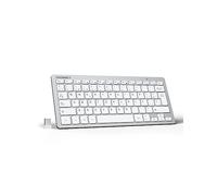 TECKNET Mini tastiera wireless 2.4G ultra sottile, tastiera USB con la Ñ