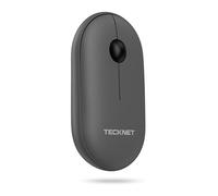 TECKNET Mouse Bluetooth, 2 modalità (BT3.0/5.0+2.4 GHz)