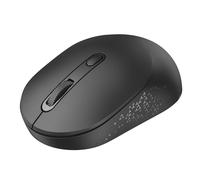 TECKNET Mouse Bluetooth, Mouse Wireless con 3 Modalità (BT5.2/3.0 e 2.4G), 1600 DPI Ottico Silenzioso Mouse Senza Fili Compatibile con PC, Mac, laptop, iPad,Portatile, Nero