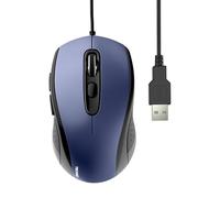 TECKNET Mouse con Filo, 6400 DPI Ottico Wired Mouse USB, 6 Pulsanti & 1.5M Cavo, Ergonomico Cablato per PC, Laptop, Portatile, Ufficio