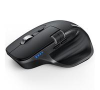 TECKNET Mouse senza fili di Bluetooth, mouse senza fili ricaricabile ergonomico per il computer portatile