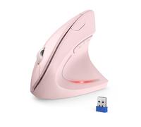 TECKNET Mouse Verticale, 4800 DPI Mouse Wireless Ergonomico, Protegge Il Braccio